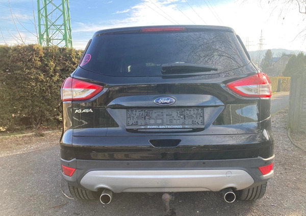 Ford Kuga cena 31900 przebieg: 163000, rok produkcji 2013 z Bełchatów małe 191